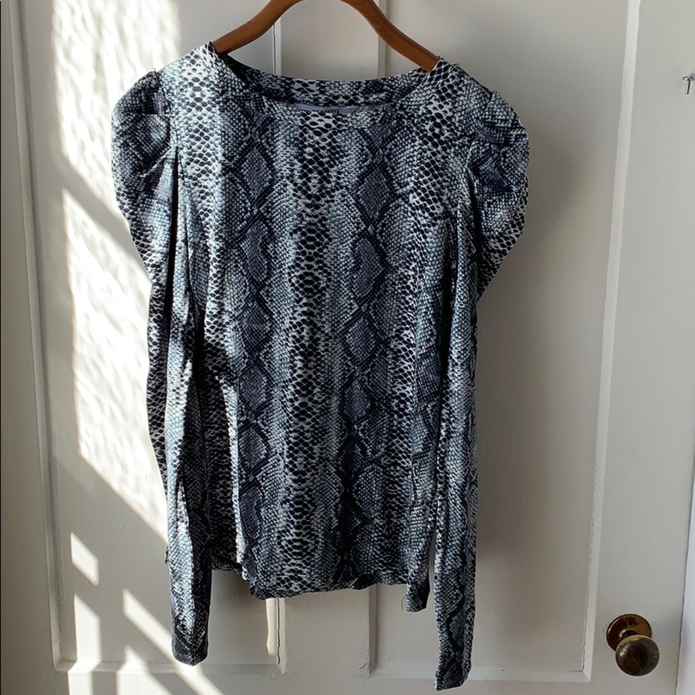 Snake Skin Design Long Sleeve